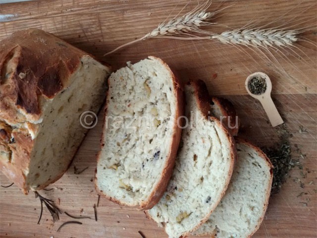выпеченный хлеб