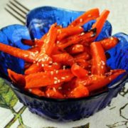 Морковь под имбирным соусом
